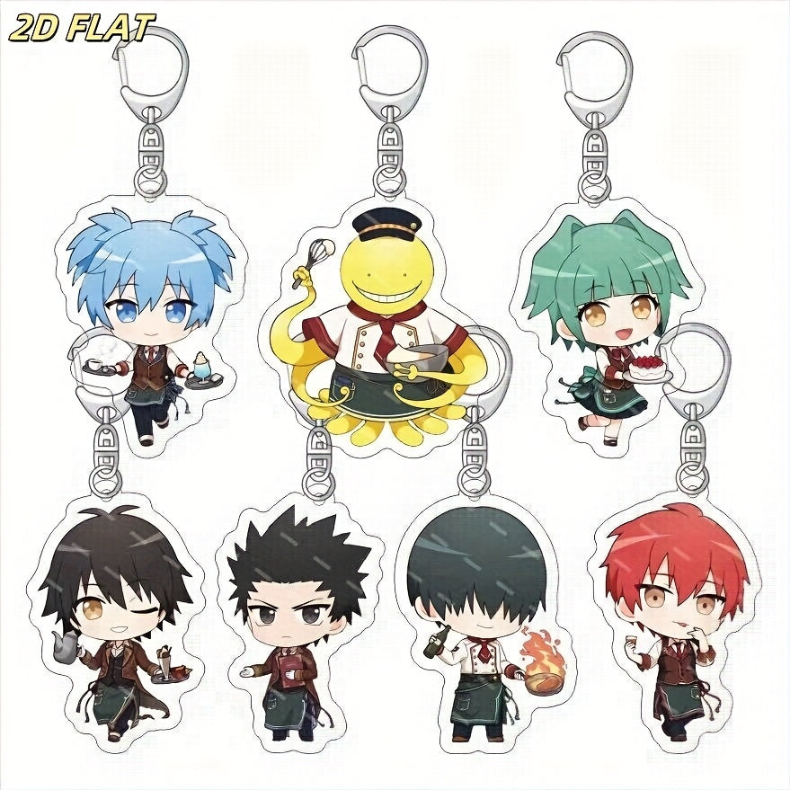 Assasination Classroom-Acrylic Keyrings