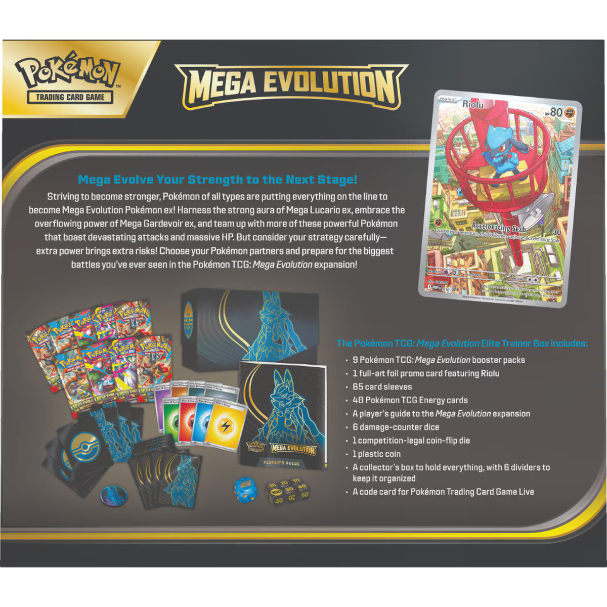 Pokémon: Mega Evolution - Elite Trainer Box *PRE-ORDER*