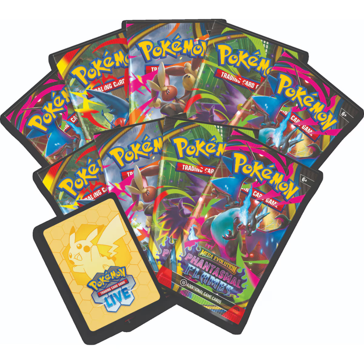 POKEMON-TCG MEGA EVOLUTION-PHANTASMAL FLAMES-E.T.B. *PRE-ORDER*