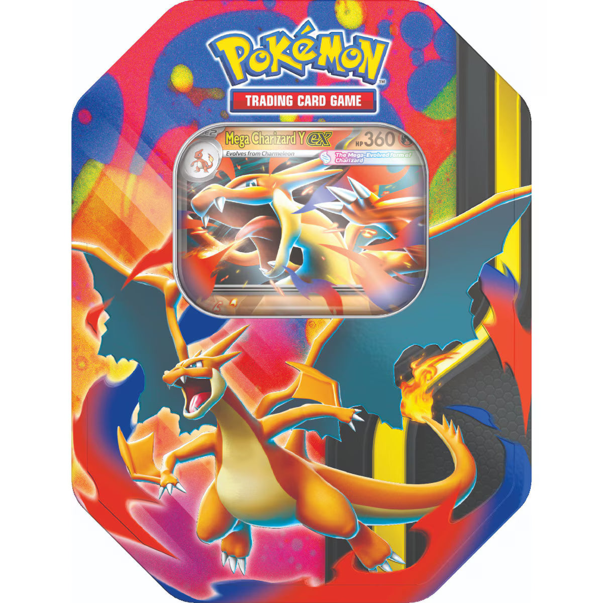 Pokémon-TCG Mega Charizard Tin *PRE-ORDER*