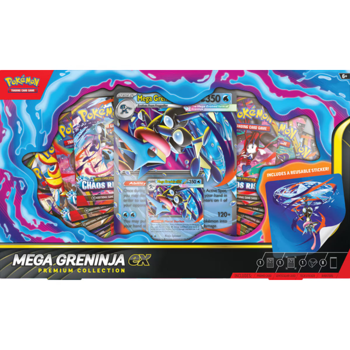 Pokemon TCG-Mega Greninja ex Premium Collection *Pre-Order*