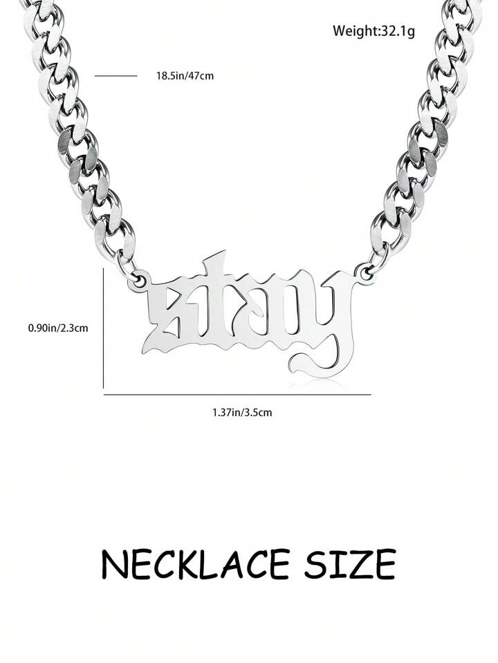 Stray Kids-Metal Necklace