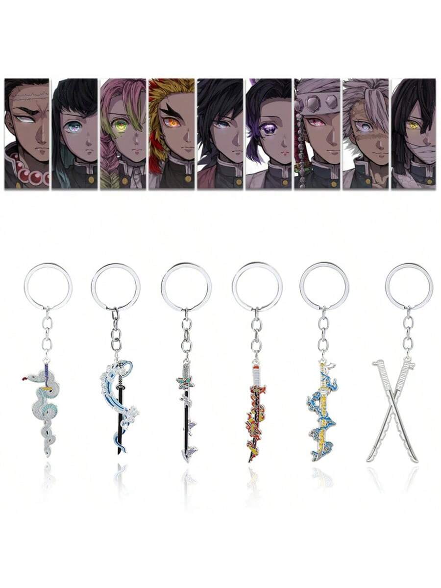 Demon Slayer-Keyrings Metal