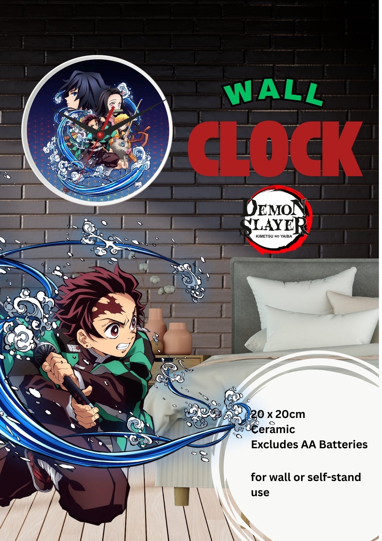 Anime-Clock (Analogue)