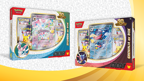 Pokémon-TCG 30th Celebration Sylveon ex Box