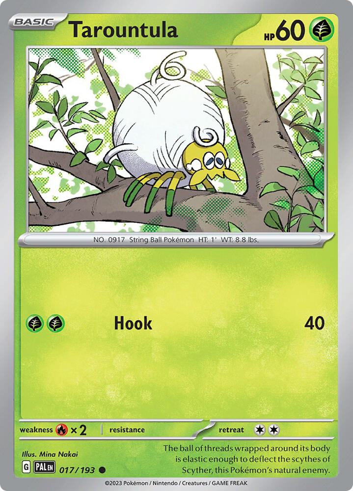 Tarountula - 017/193 Normal SV02: Paldea Evolved Common 017/193