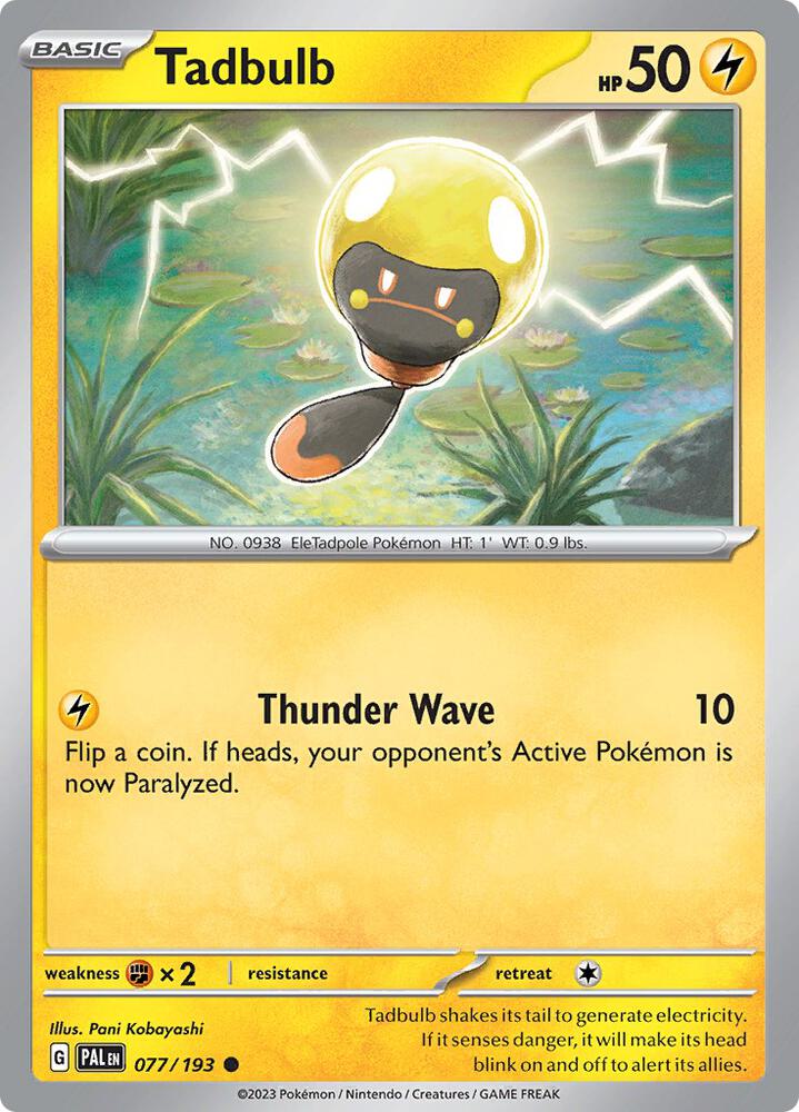 Tadbulb - 077/193 Normal SV02: Paldea Evolved Common 077/193