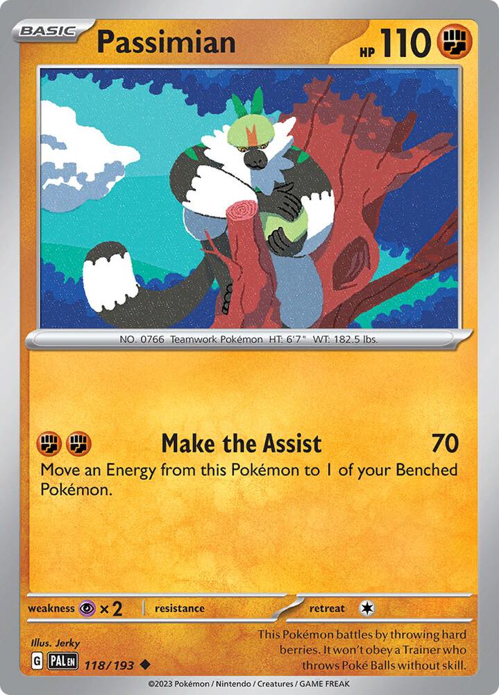 Passimian Normal SV02: Paldea Evolved Uncommon 118/193
