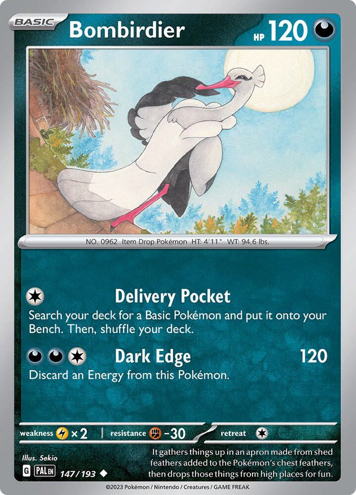 Bombirdier Normal SV02: Paldea Evolved Uncommon 147/193