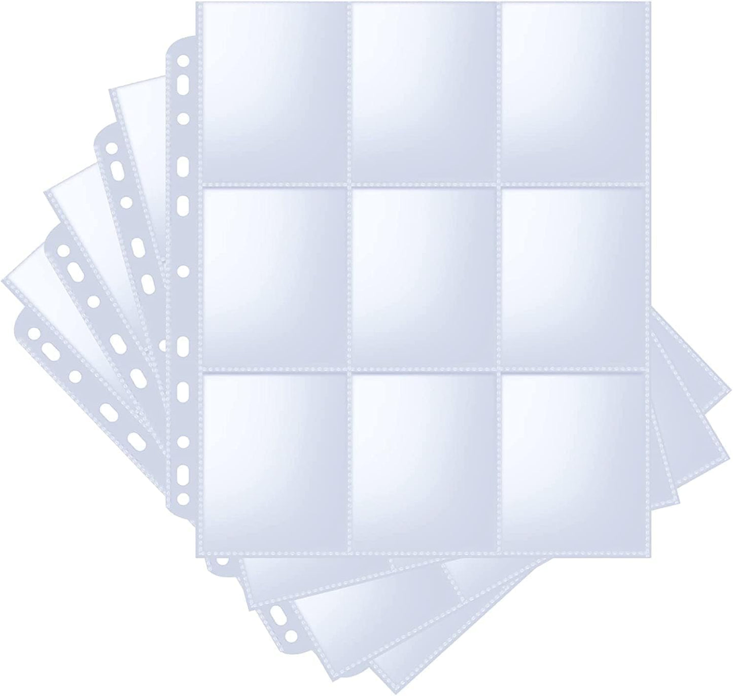 TCG-Card Sleeves Clear 9pkt 50pg