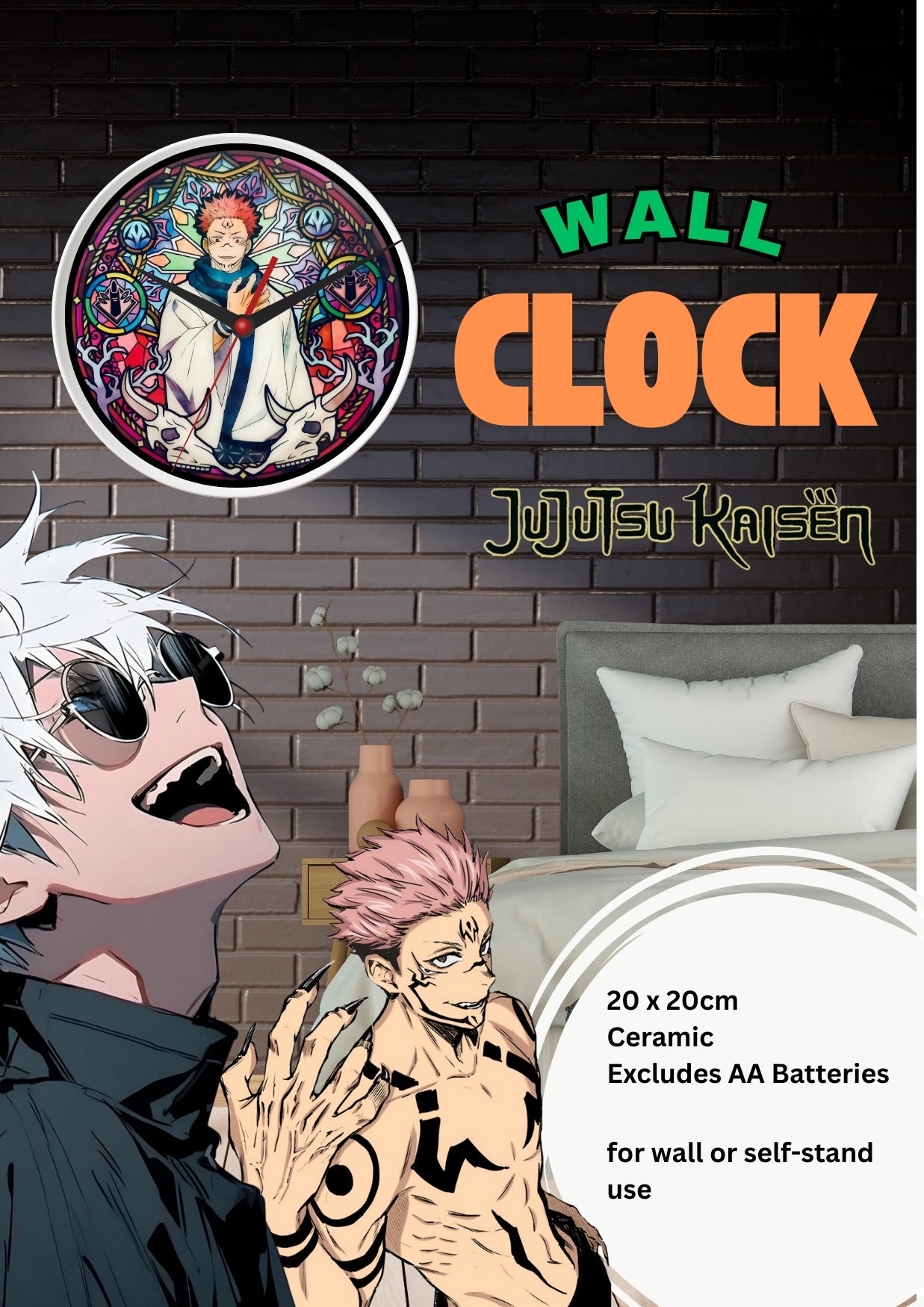 Anime-Clock (Analogue)