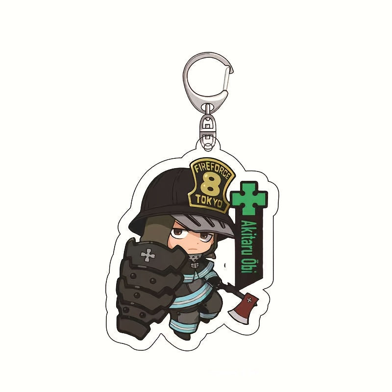 Fire Force-Acrylic Keyrings