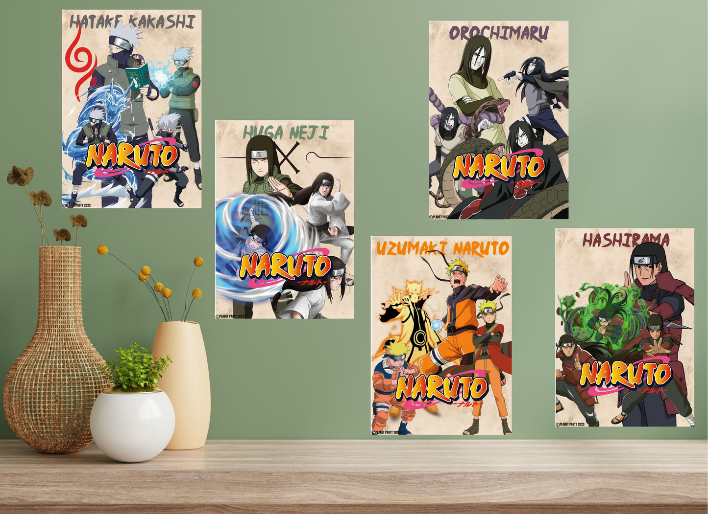 Naruto-Card Posters A5 20s