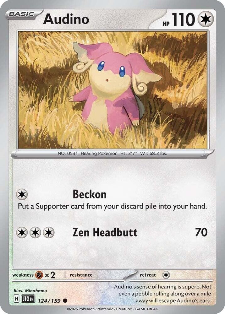 Audino Normal SV09: Journey Together Common 124/159