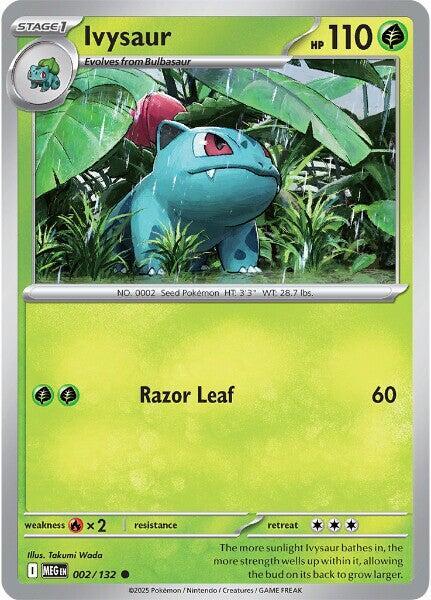 Ivysaur - 002/132 Normal ME01: Mega Evolution Common 002/132