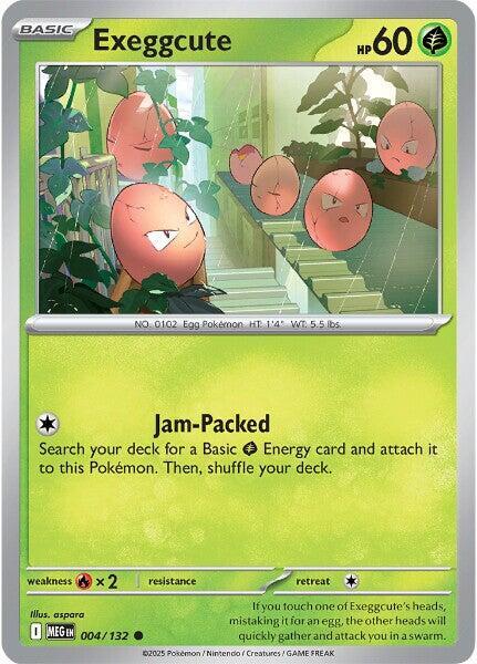 Exeggcute Normal ME01: Mega Evolution Common 004/132