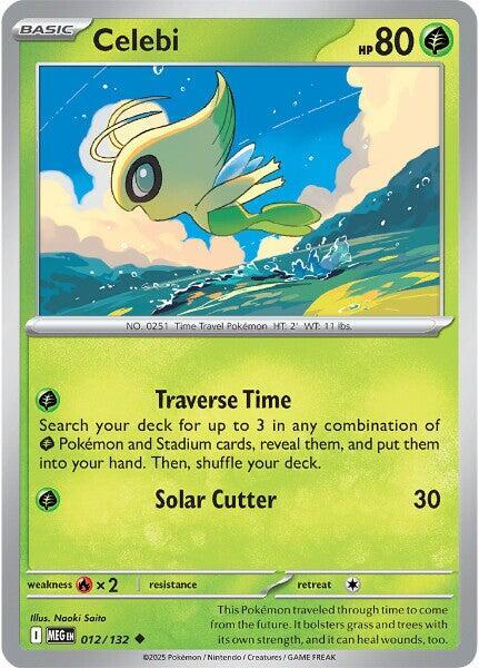 Celebi Normal ME01: Mega Evolution Uncommon 012/132