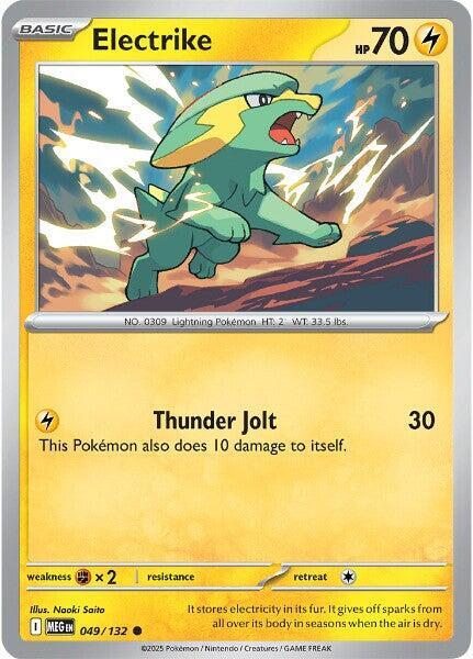 Electrike Normal ME01: Mega Evolution Common 049/132