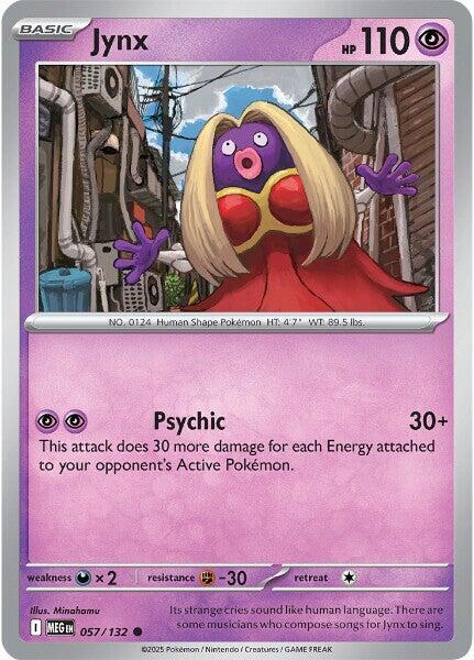 Jynx Normal ME01: Mega Evolution Common 057/132