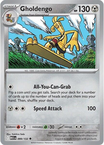 Gholdengo Normal ME01: Mega Evolution Uncommon 099/132