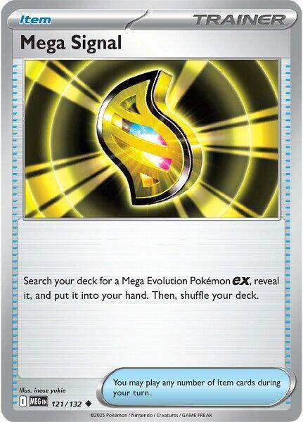 Mega Signal - 121/132 Normal ME01: Mega Evolution Uncommon 121/132