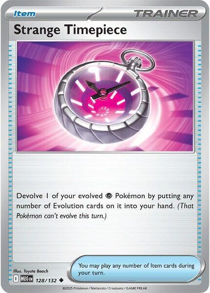Strange Timepiece Normal ME01: Mega Evolution Uncommon 128/132