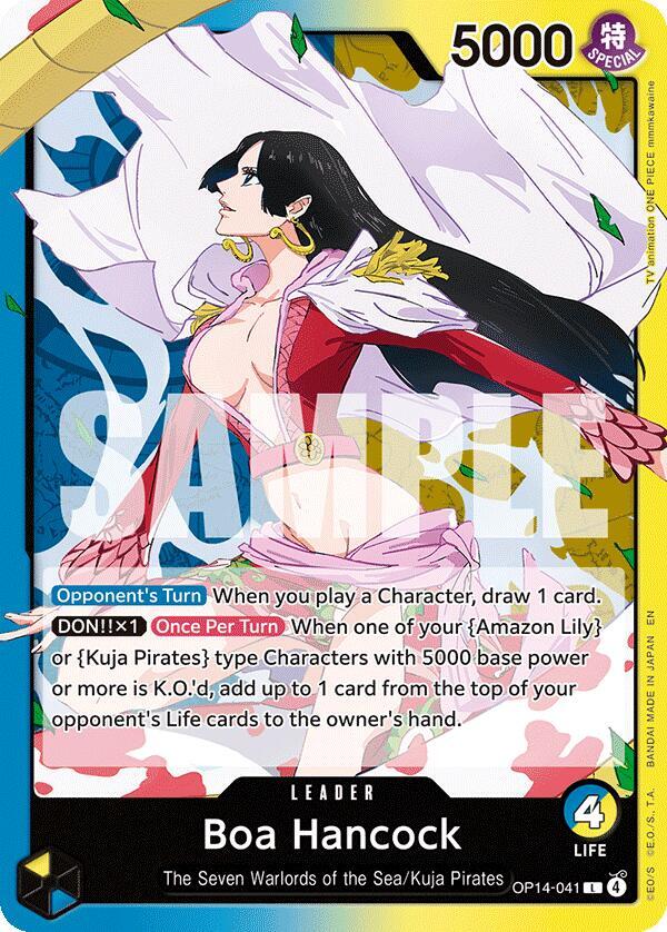 Boa Hancock - OP14-041 Normal The Azure Sea's Seven
