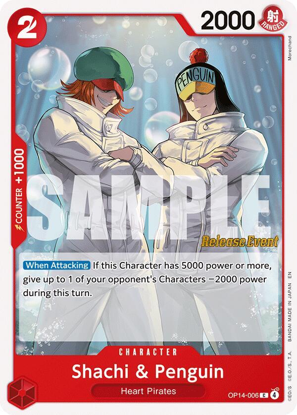 Shachi & Penguin Normal The Azure Sea's Seven Release Event Cards