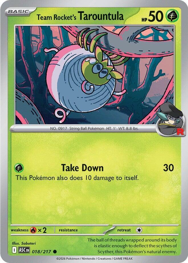 Team Rocket's Tarountula Normal ME: Ascended Heroes