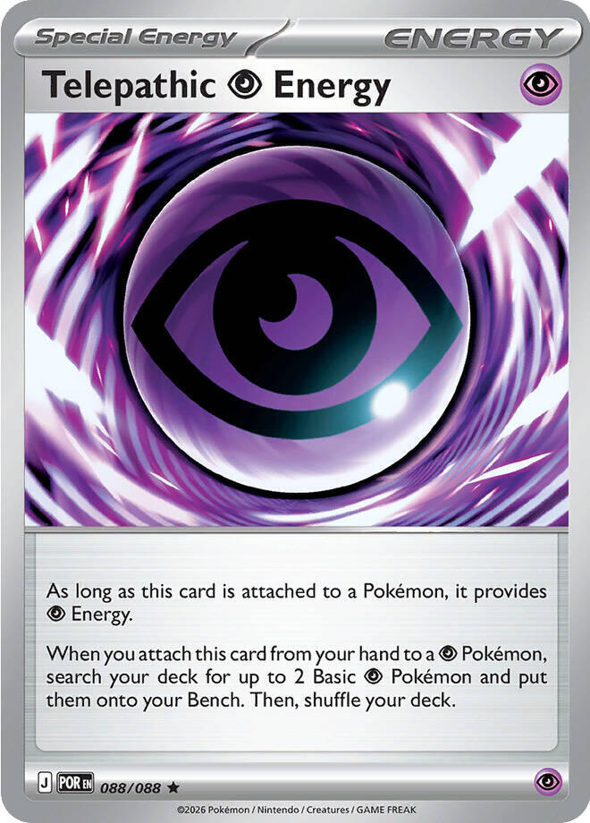 Telepathic Psychic Energy Reverse Holofoil ME03: Perfect Order