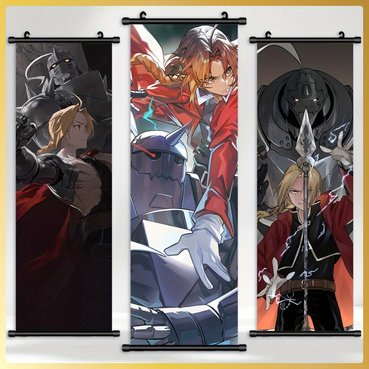 Full Metal Alchemist-Canvas Banner (400x1200mm)