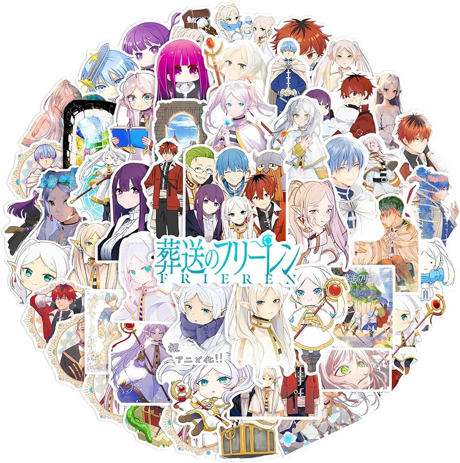 Frieren-Stickers 50pc