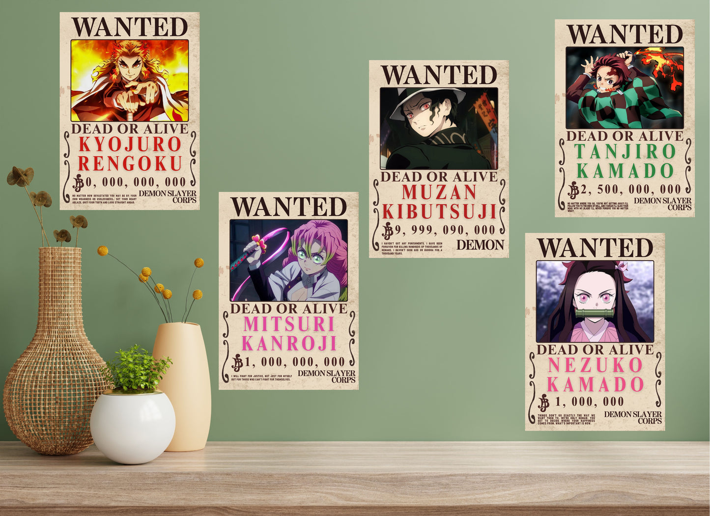 Demon Slayer-Posters A5 20s