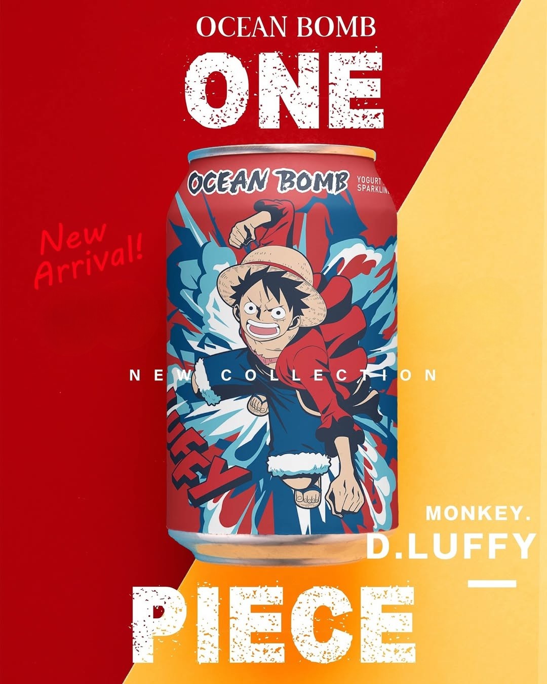 Ocean Bomb-Sparkling Water One Piece Yogurt