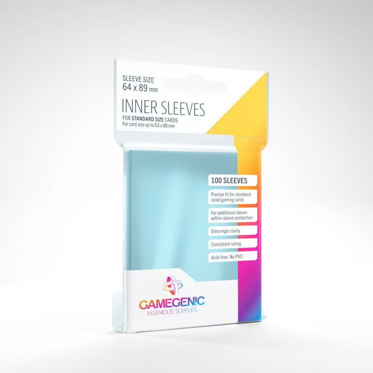 Card Sleeves (Inner)-64x89mm 100s