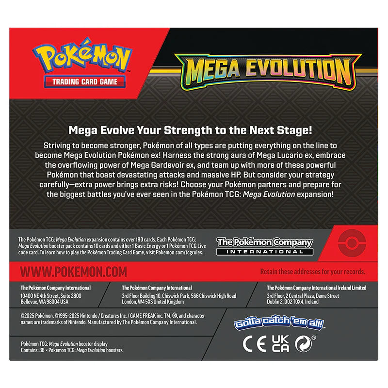 Pokémon: TCG Mega Evolution Boosters