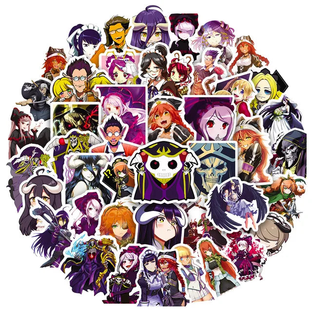 Overlord-Stickers 53pce