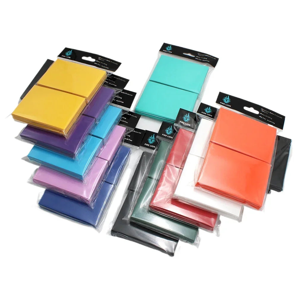 TCG-Card Sleeves Colours 9.1 x6.6cm 100pc