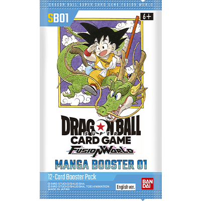 Dragonball Super-TCG Japanese Fusion World Manga Booster (SB01