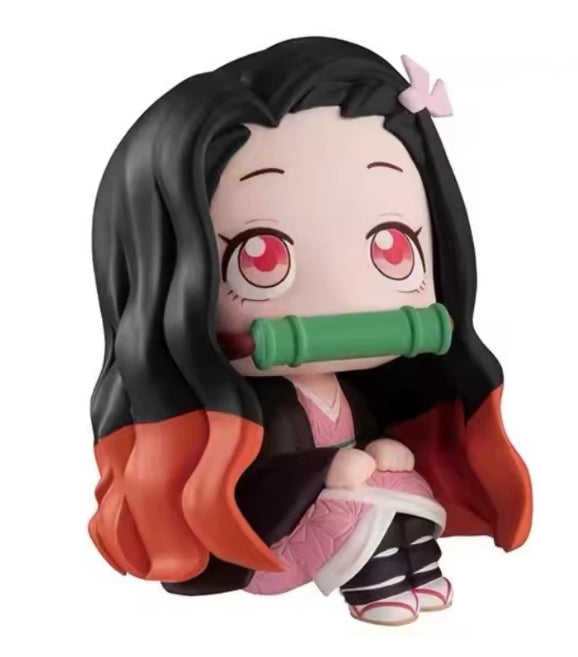 Demon Slayer-Figurines Chibi (Sitting) 10cm