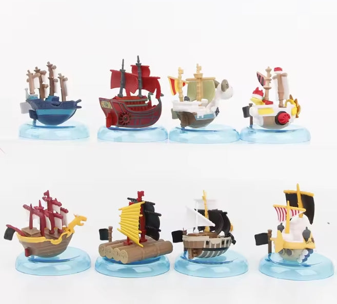 One Piece-Figurine Ships 7.5cm