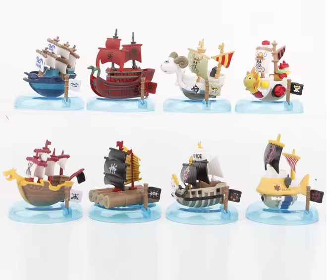 One Piece-Figurine Ships 7.5cm