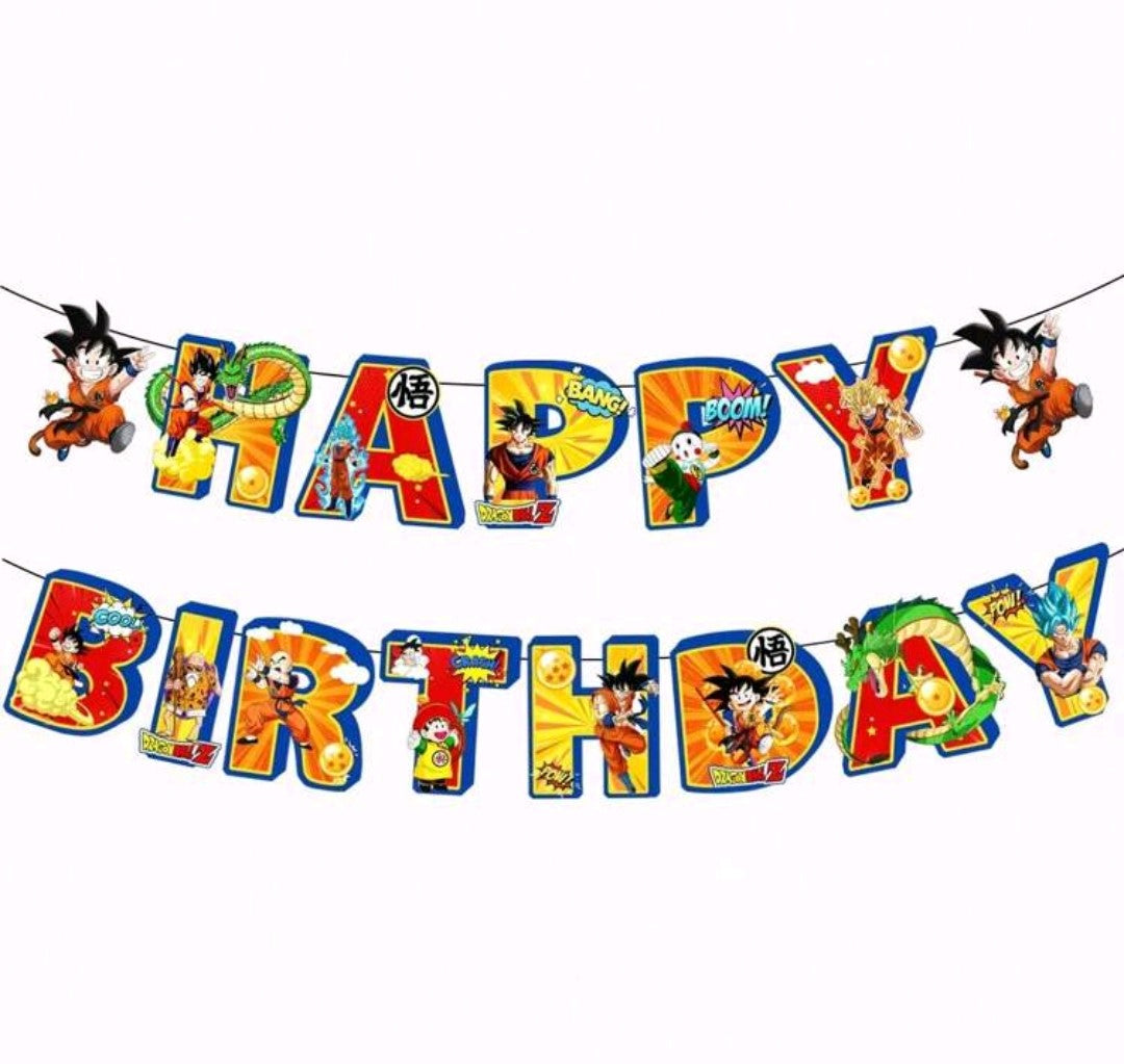 Dragonball Z-Banner H/Bday