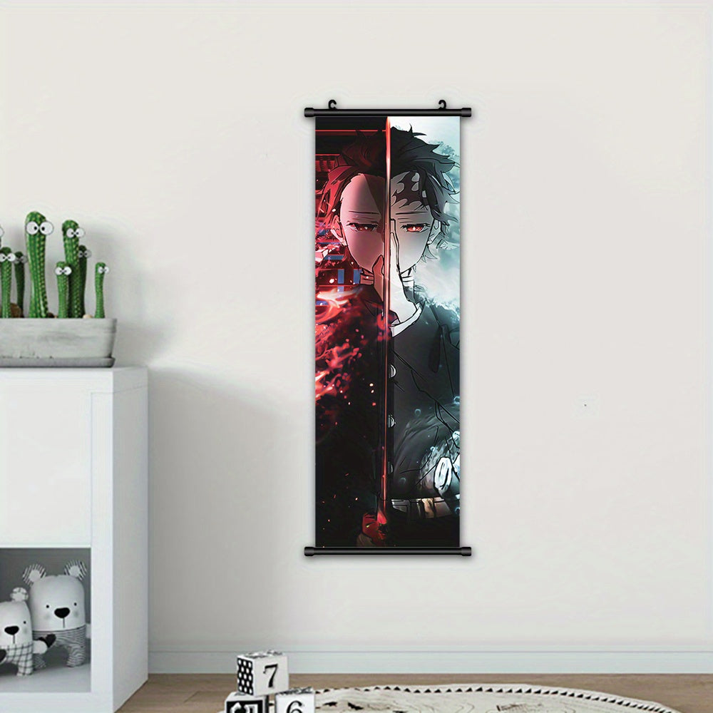 Demon Slayer-Canvas Banner (400x1200mm)