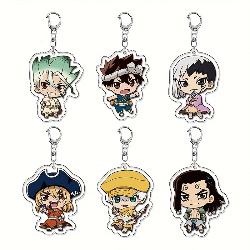 Dr Stone-Acylic Keyrings