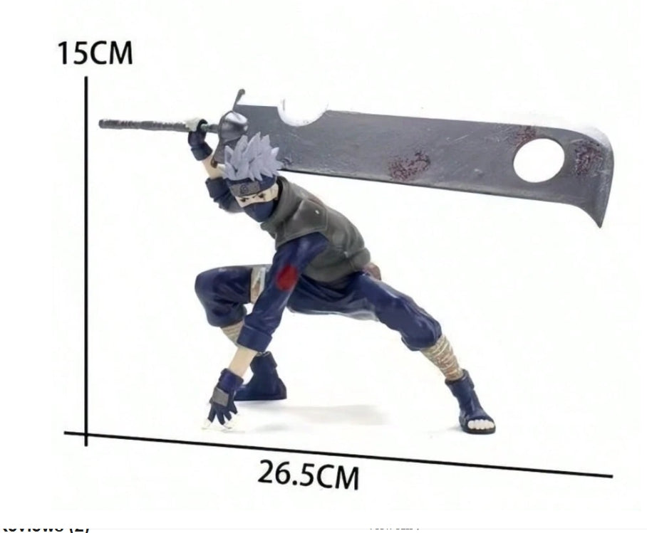 Naruto - Figurine Kakashi Large Dagger15x26.5cm