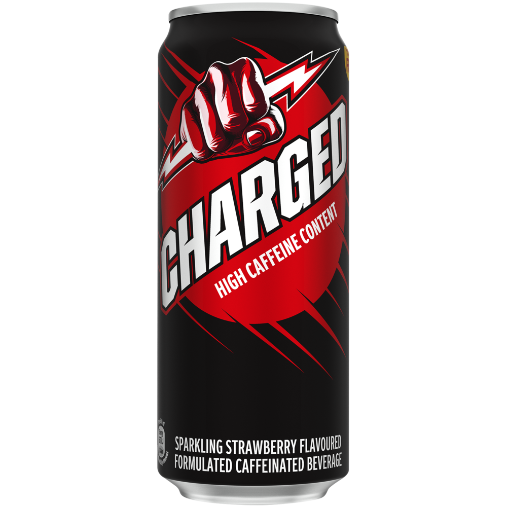 Charged High Cafe-Strawberry 500ml