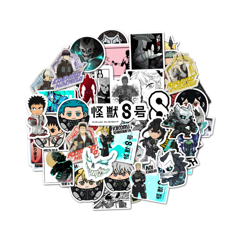 Kaiju No.8-Stickers 50pc