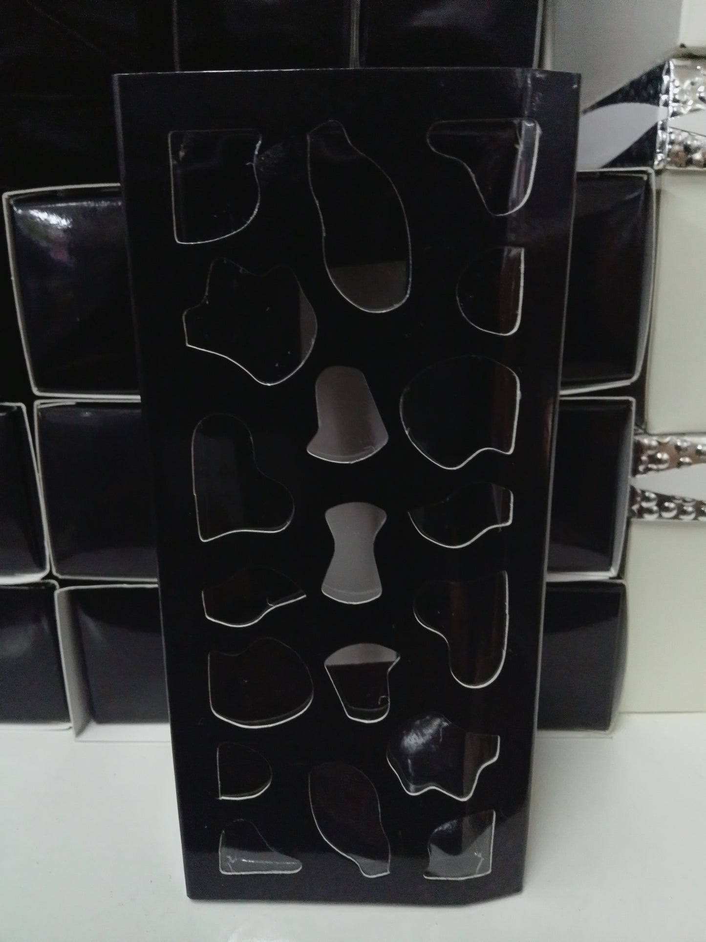 Gift Box-Macaron Drawer Black 13x6x4cm