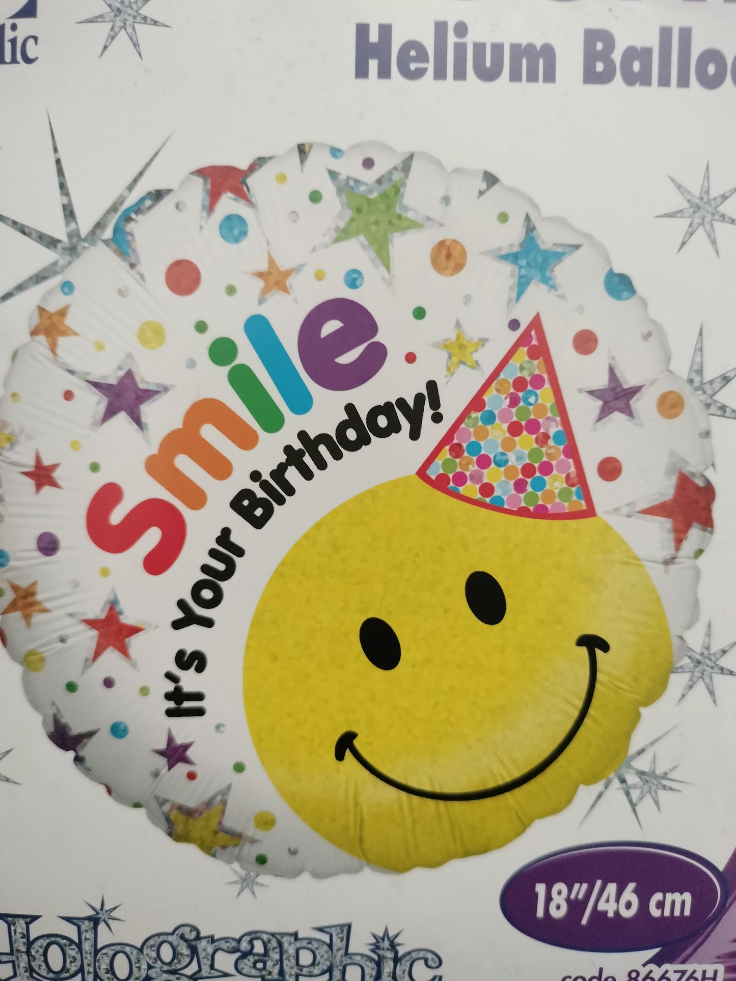 Foil Balloon-H/Bday Smile It's Your 18"